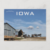 Amish Boerderij in Lamoni, Iowa Briefkaart (Voorkant)