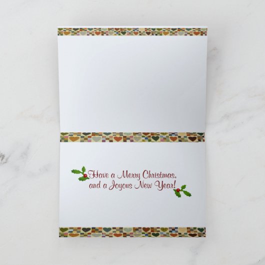 Amish Boerderij Kerst Kaarten (Binnen)