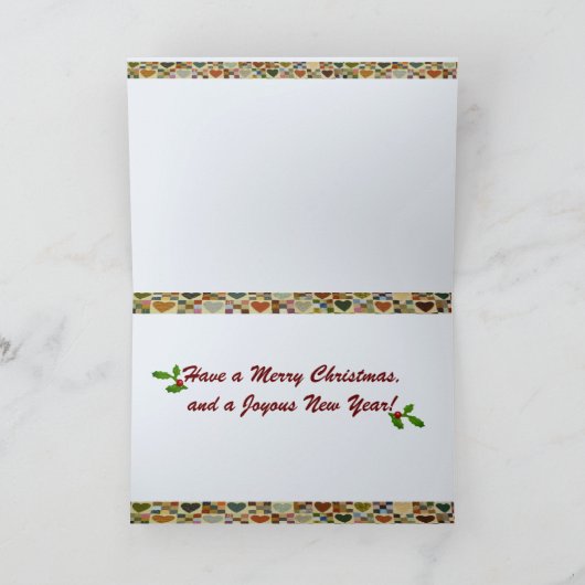 Amish Boerderij Kerst Kaarten (Binnen)