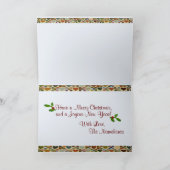 Amish Boerderij Kerstkaarten, voeg Naam toe Feestdagen Kaart (Binnen)