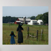 Amish Boerderij Life Poster (Voorkant)