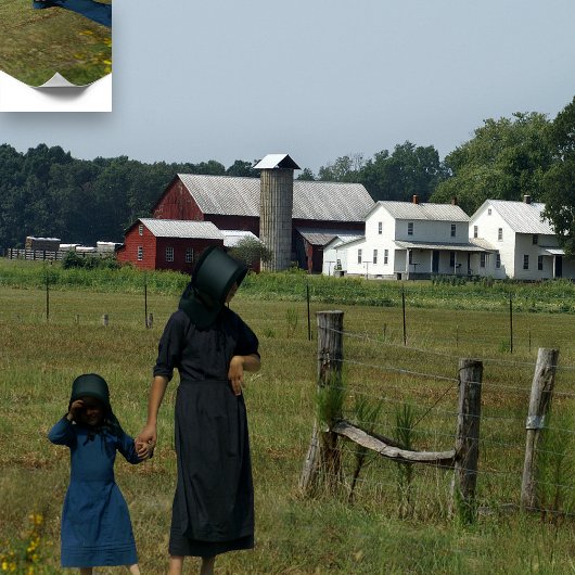 Amish Boerderij Life Poster
