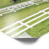 Amish boerderij met paard en buggy bij Berlijn, Foto Afdruk (Hoek)