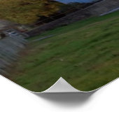 Amish-Boerderij op Sunrise Poster (Hoek)