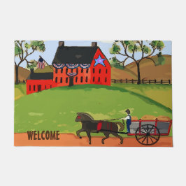Amish Boerderij Rug Deurmat