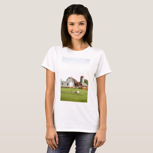 Amish Boerderij T-shirt (Voorkant volledig)
