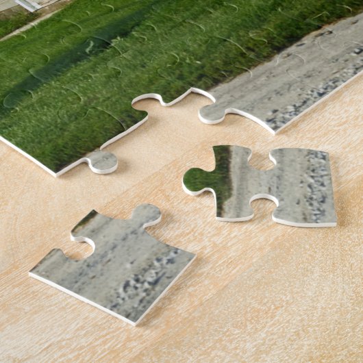 Amish Boerderij - Zo vreedzaam! Puzzel Legpuzzel (Zijkant)