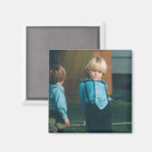 Amish Boys Lancaster County PA magneet (Voorkant / Achterkant)