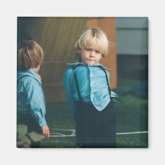 Amish Boys Lancaster County PA magneet