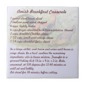 Amish Breakfast Casserole Tegeltje (Voorkant)