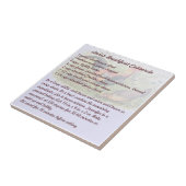 Amish Breakfast Casserole Tegeltje (Zijkant)