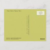 Amish Briefkaart. Spreekwoord. Dromen. Work. Brief Briefkaart (Achterkant)