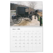 Amish Buggies 2018 Kalender (Mar 2026)