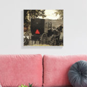 Amish Buggy Canvas Afdruk (Insitu (Woonkamer))