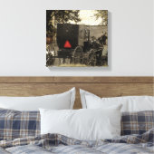 Amish Buggy Canvas Afdruk (Insitu (Slaapkamer))