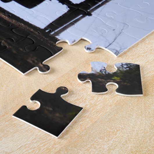 Amish Buggy Day - Silhouette Legpuzzel (Zijkant)