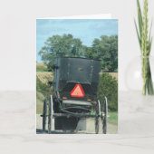 Amish Buggy Kaart (Voorkant)
