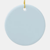 Amish Buggy Kerstbal Keramisch Ornament (Achterkant)