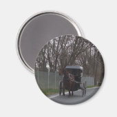 Amish Buggy Magneet (Voorkant / Achterkant)