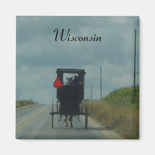 Amish buggy magneet