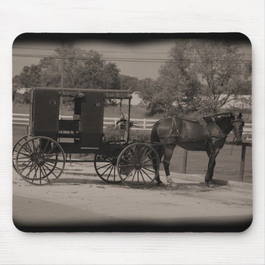 Amish Buggy Muismat