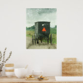 Amish Buggy Poster (Keuken)