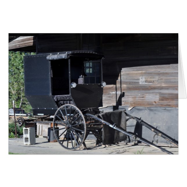 AMISH BUGGY REPAIR (Voorkant Horizontaal)