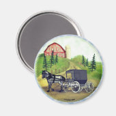 Amish Buggy Return Magneet (Voorkant / Achterkant)