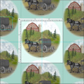 Amish Buggy Return Stof (Delen)