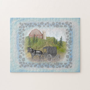 Amish Buggy Visiting Legpuzzel