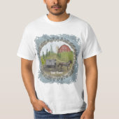 Amish Buggy Visiting T-Shirt (Voorkant)