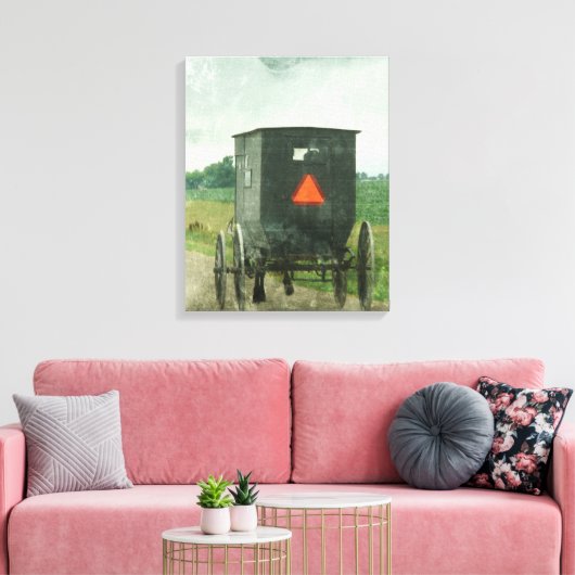 Amish Canvas Afdruk (Insitu (Woonkamer))