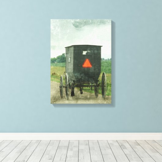 Amish Canvas Afdruk (Insitu (Houten vloer))