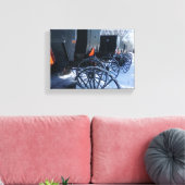 Amish Carts Canvas Afdruk (Insitu (Woonkamer))