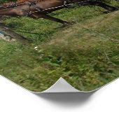 Amish Church en Paarden Poster (Hoek)