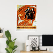 Amish Costume Tradition 1938 WPA Poster (Thuiskantoor)