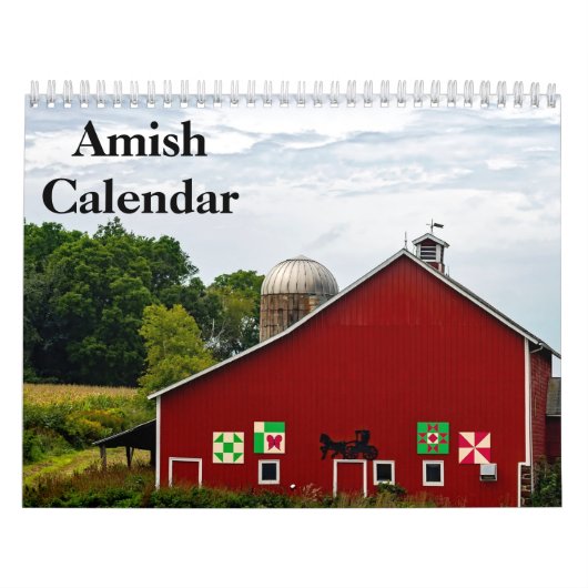 Amish Country 2025 Kalender (Hoes)