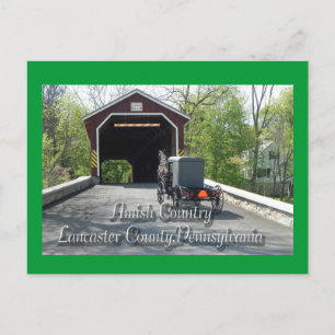 Amish Country _ Ansichtkaart Briefkaart