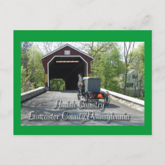 Amish Country _ Ansichtkaart Briefkaart