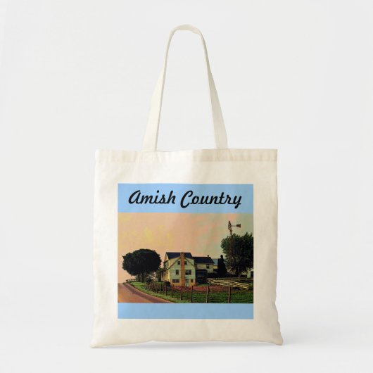 Amish Country Boerderij Bag Tote Bag (Voorkant)