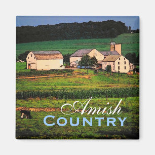 Amish Country (Boerderij) Magnet