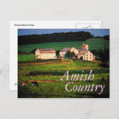 Amish Country Briefkaart (Voorkant / Achterkant)