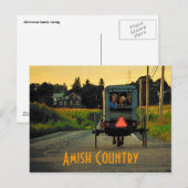 Amish Country Briefkaart (Voorkant / Achterkant)