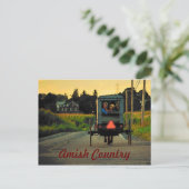 Amish Country Briefkaart (Staand voorkant)