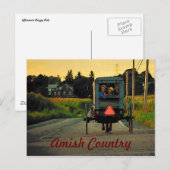 Amish Country Briefkaart (Voorkant / Achterkant)