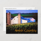 Amish Country Briefkaart (Voorkant / Achterkant)
