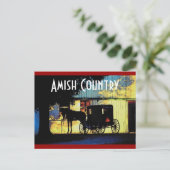 Amish Country Briefkaart (Staand voorkant)