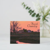 Amish Country Briefkaart (Staand voorkant)