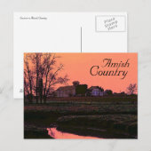 Amish Country Briefkaart (Voorkant / Achterkant)