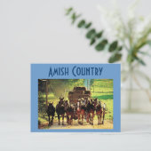 Amish Country Briefkaart - Gepersonaliseerd (Staand voorkant)